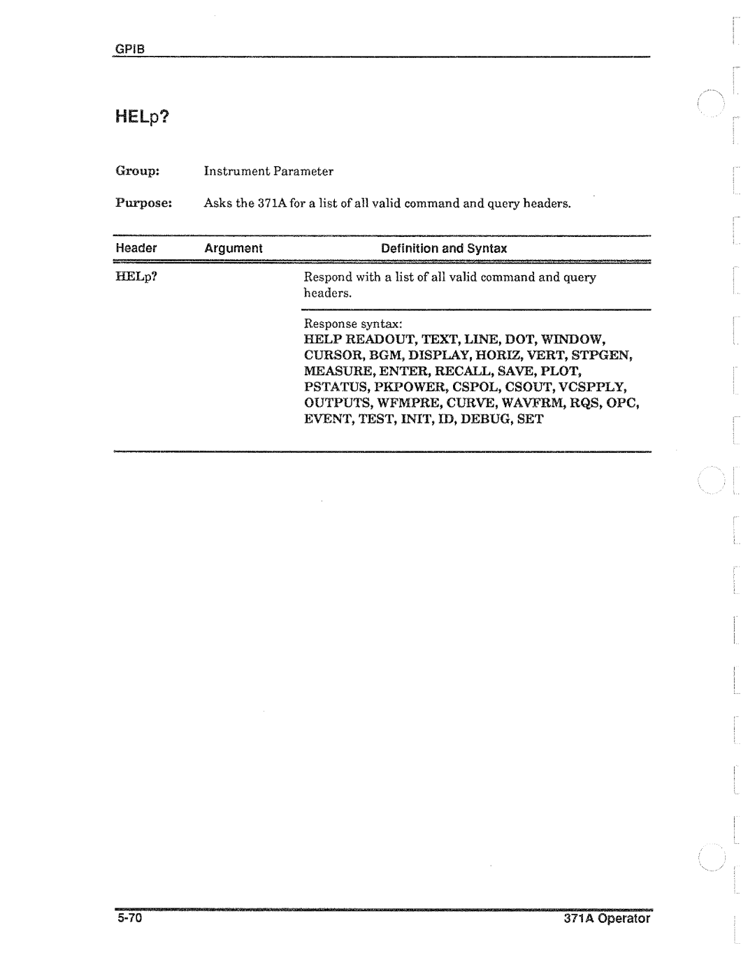 Tektronix 371A manual 