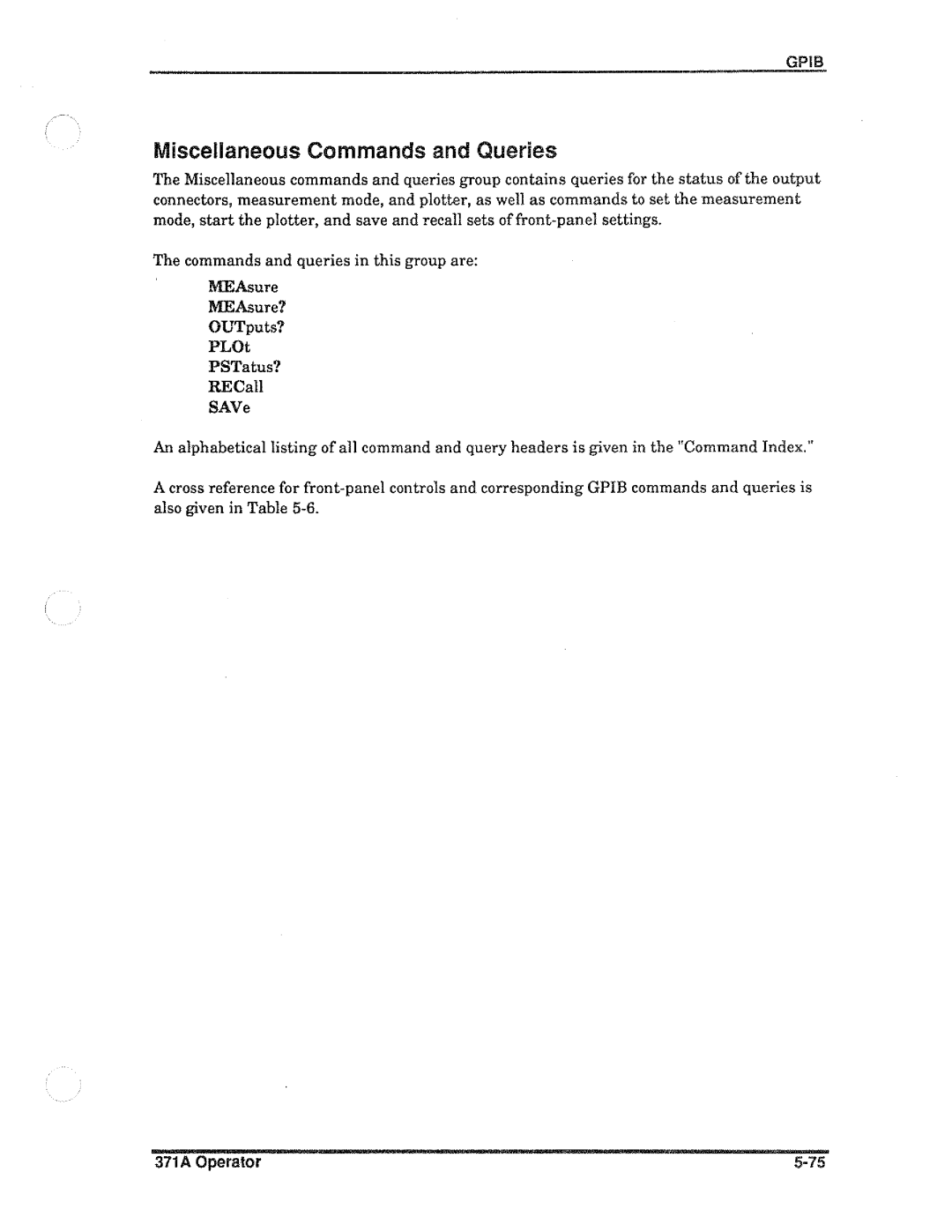 Tektronix 371A manual 