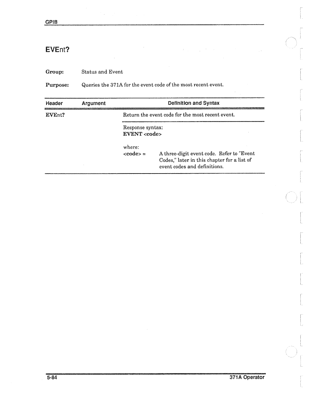 Tektronix 371A manual 