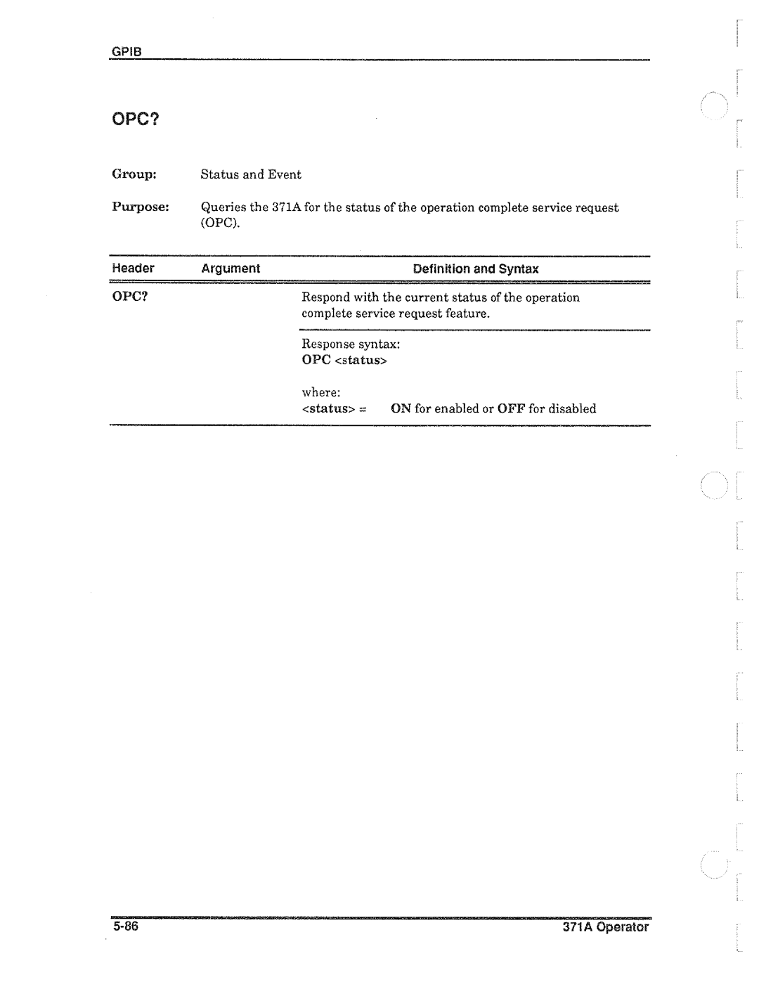 Tektronix 371A manual 