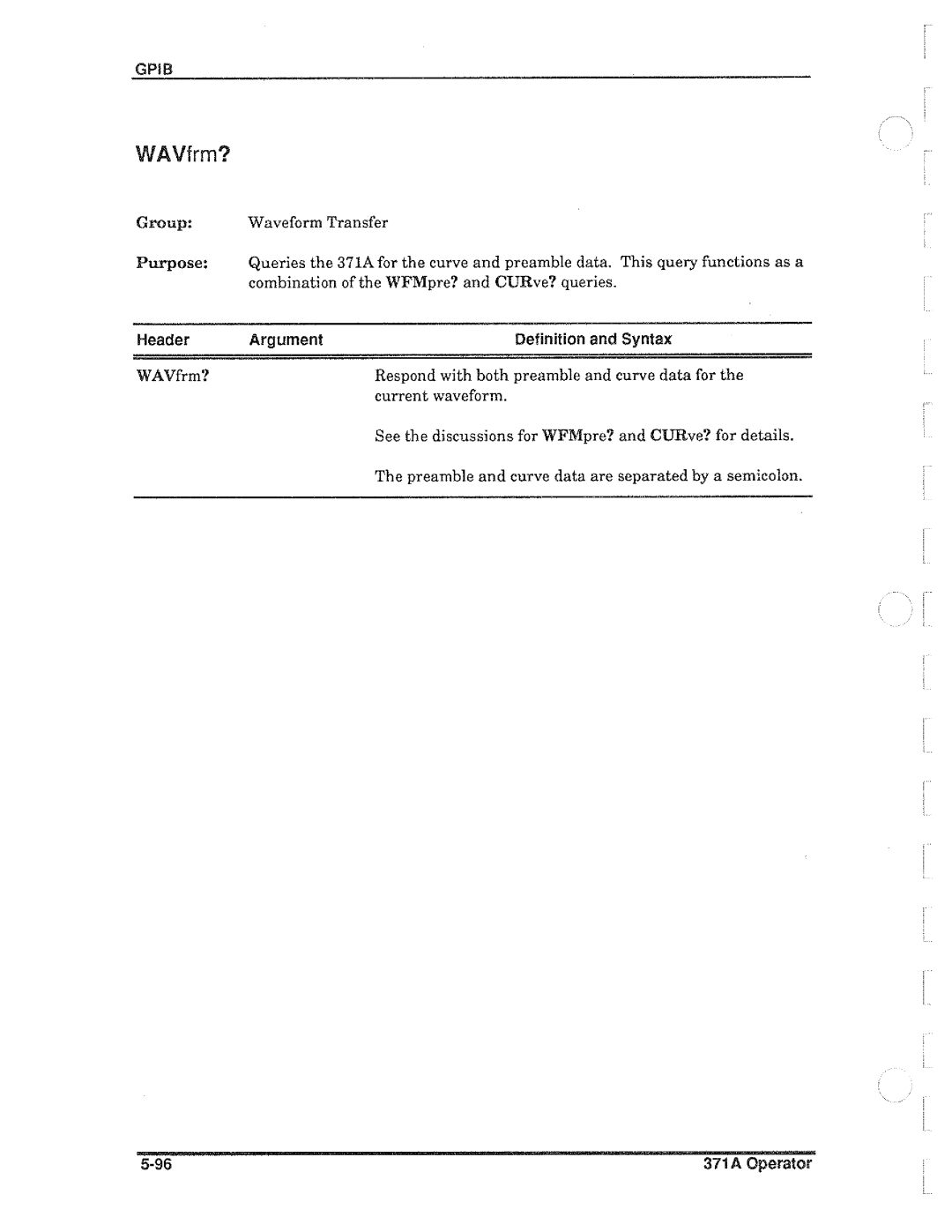 Tektronix 371A manual 