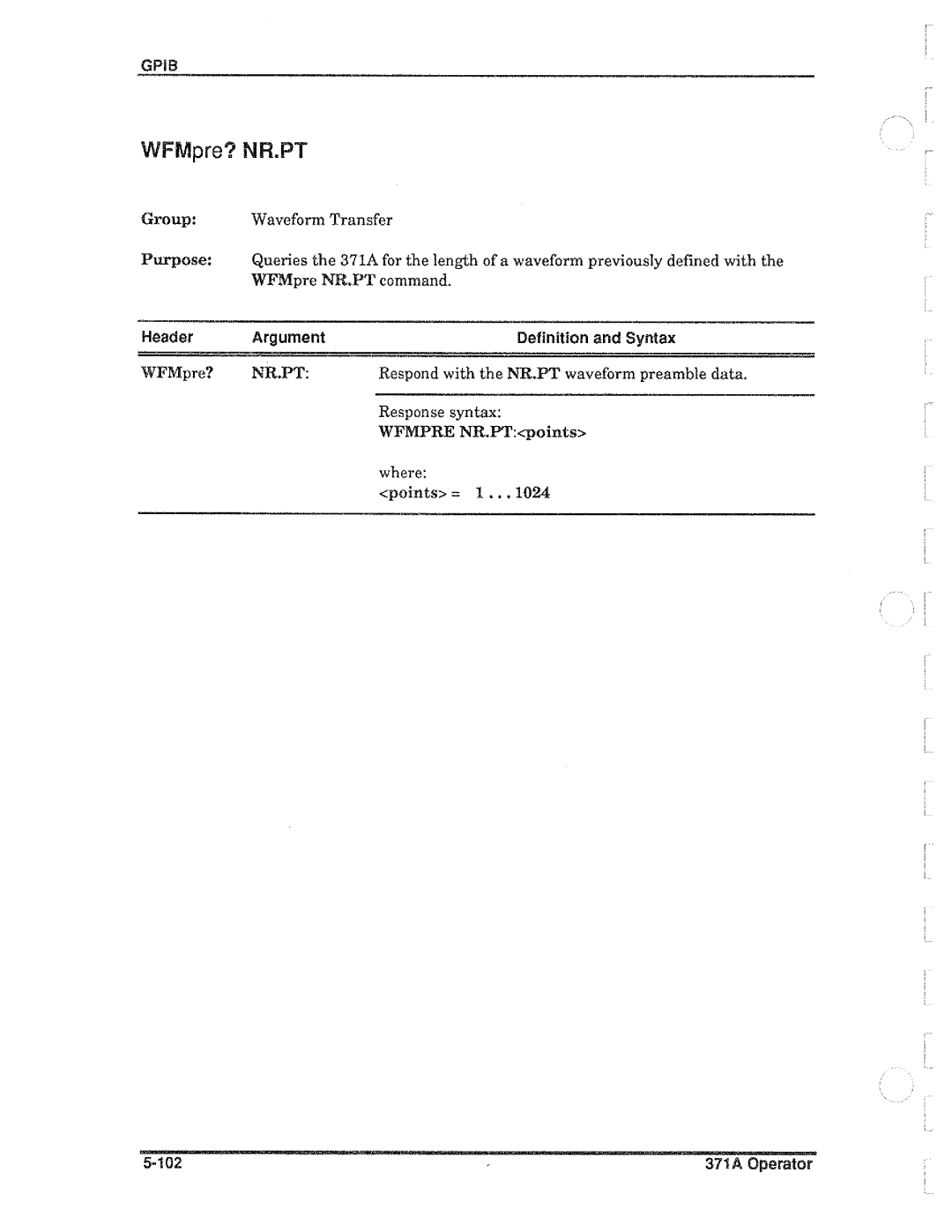 Tektronix 371A manual 