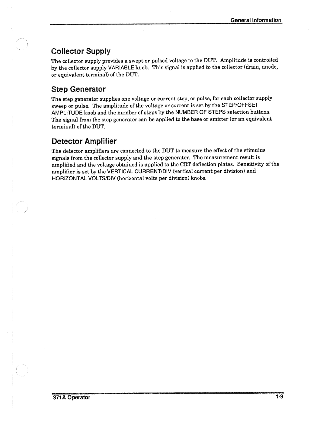 Tektronix 371A manual 