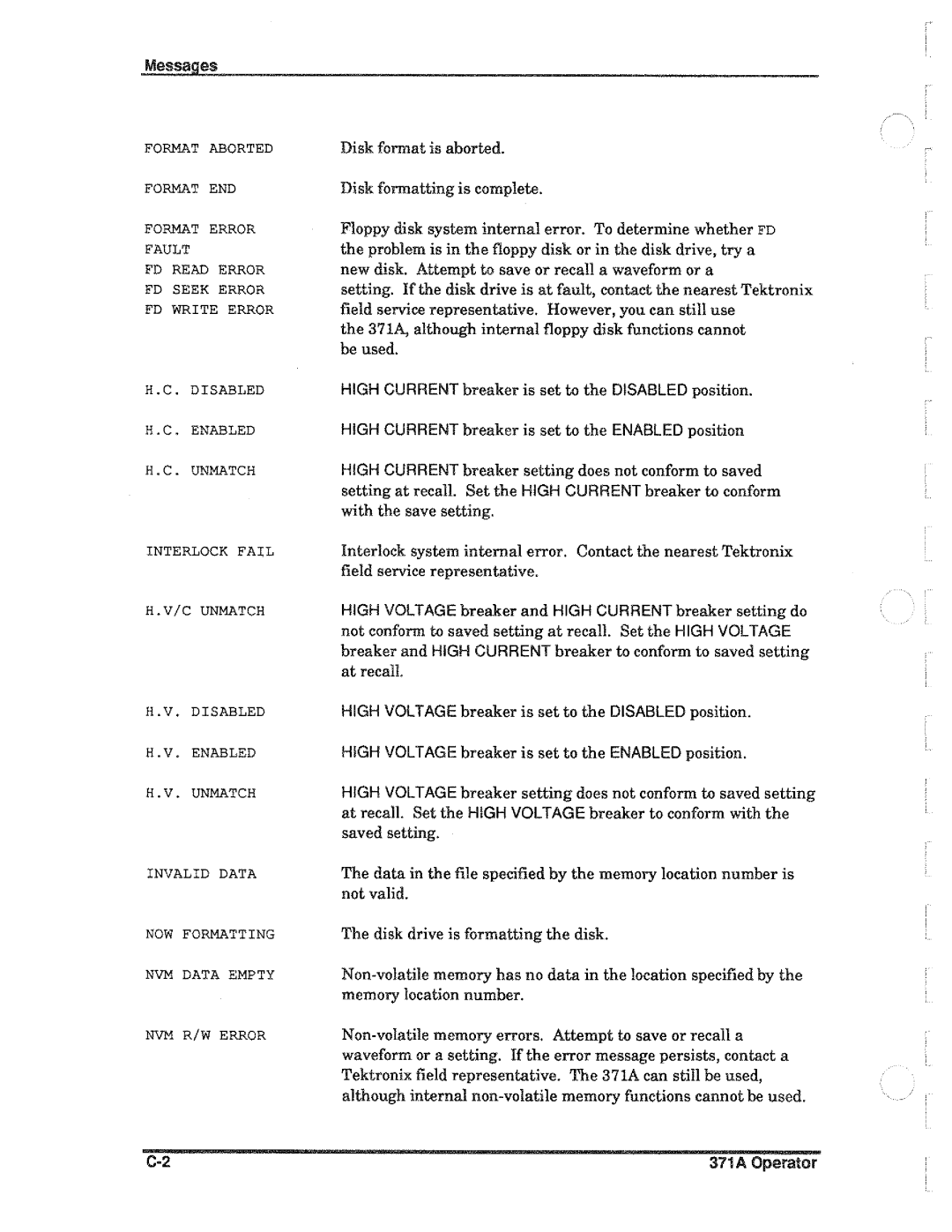 Tektronix 371A manual 