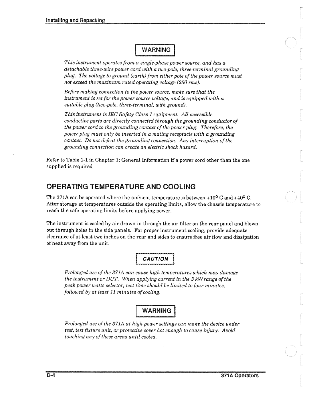 Tektronix 371A manual 