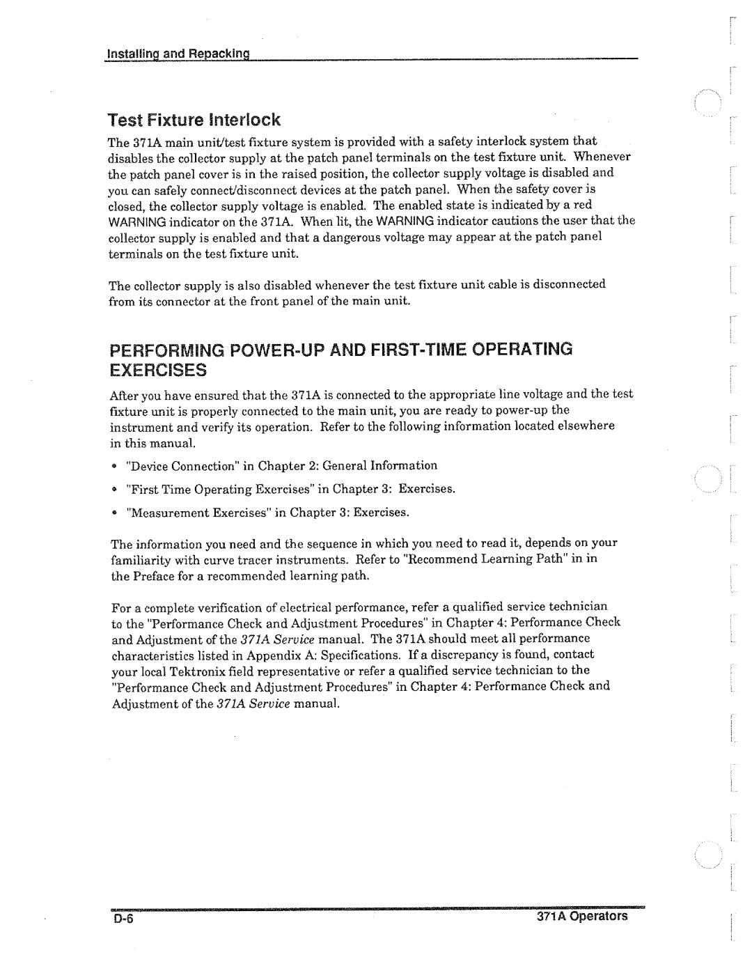 Tektronix 371A manual 