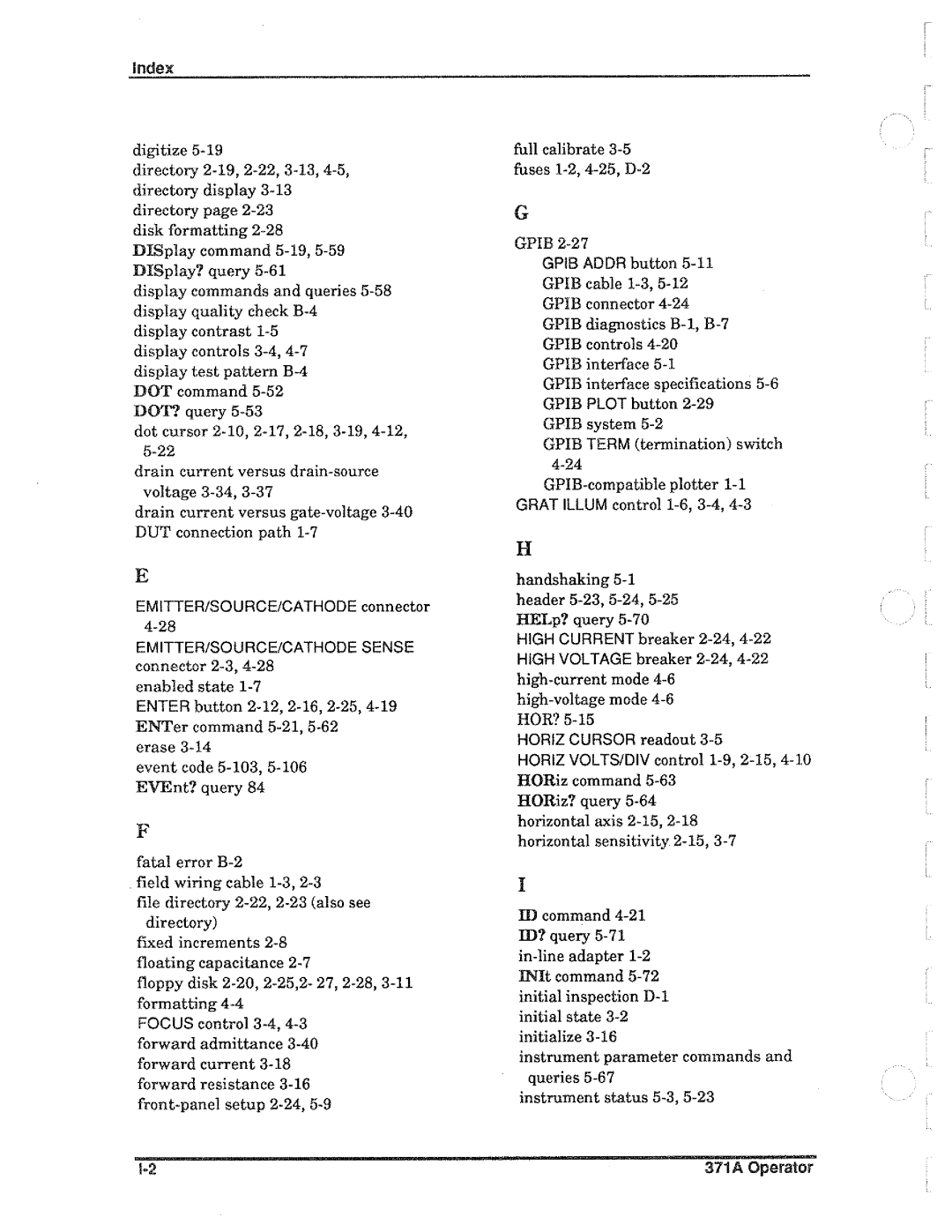 Tektronix 371A manual 