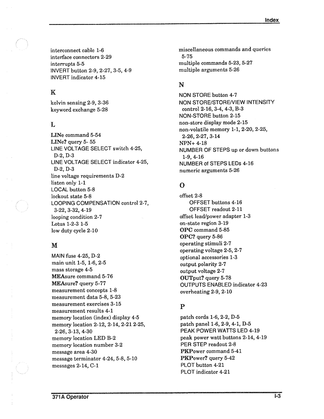 Tektronix 371A manual 