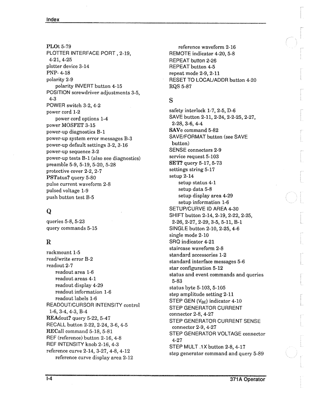 Tektronix 371A manual 