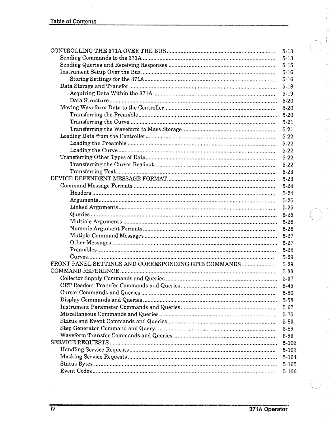 Tektronix 371A manual 