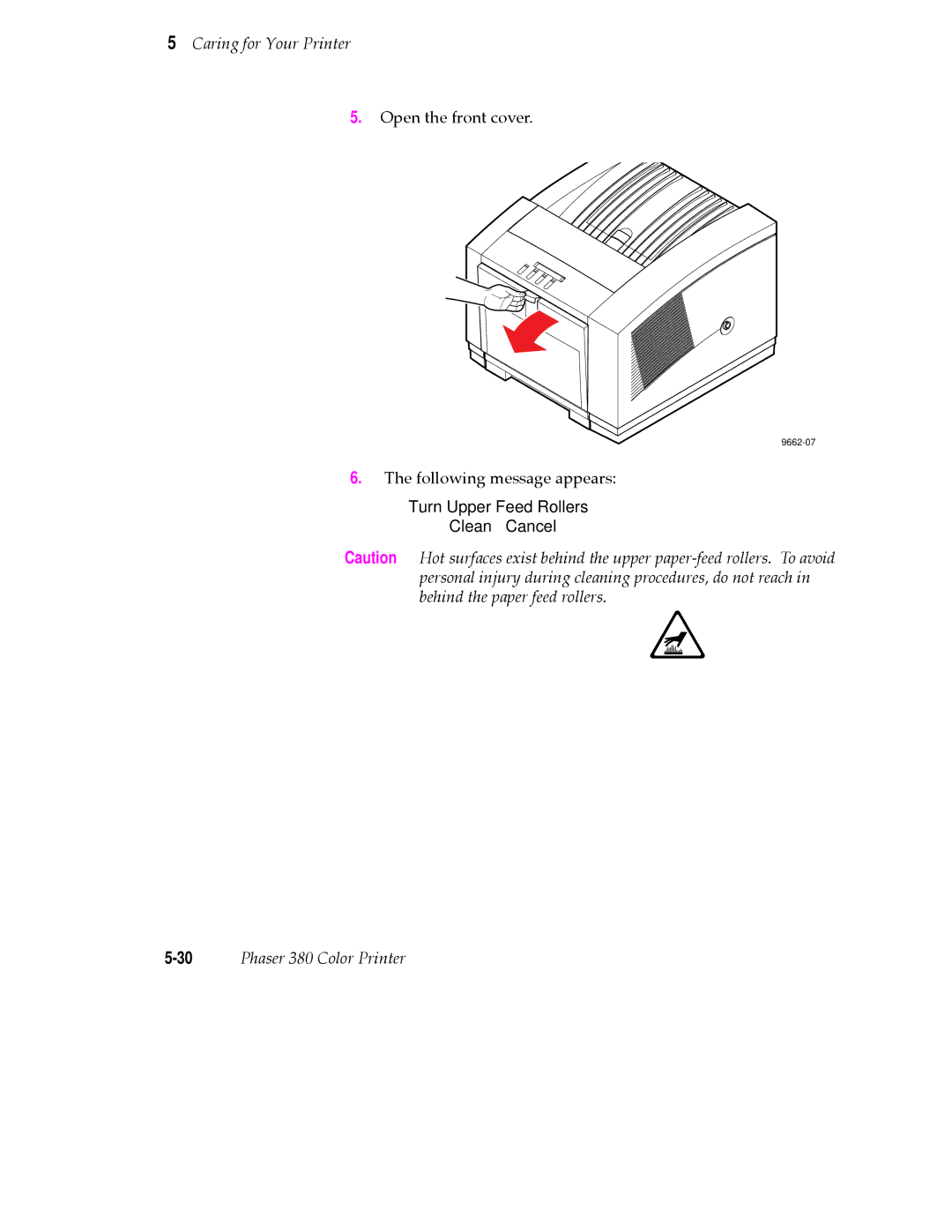 Tektronix 380 manual Following message appears 