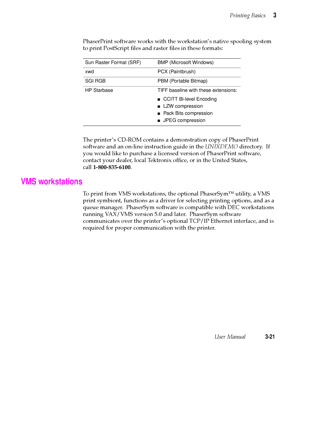 Tektronix 380 manual VMS workstations, Sgi Rgb 