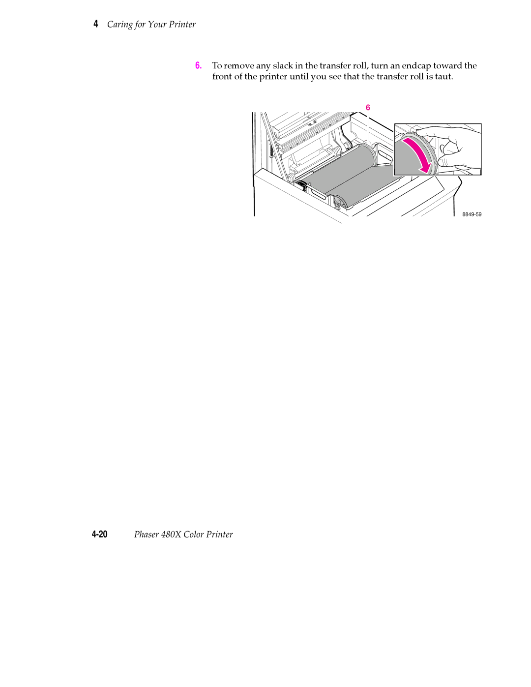 Tektronix 480X user manual 8849-59 