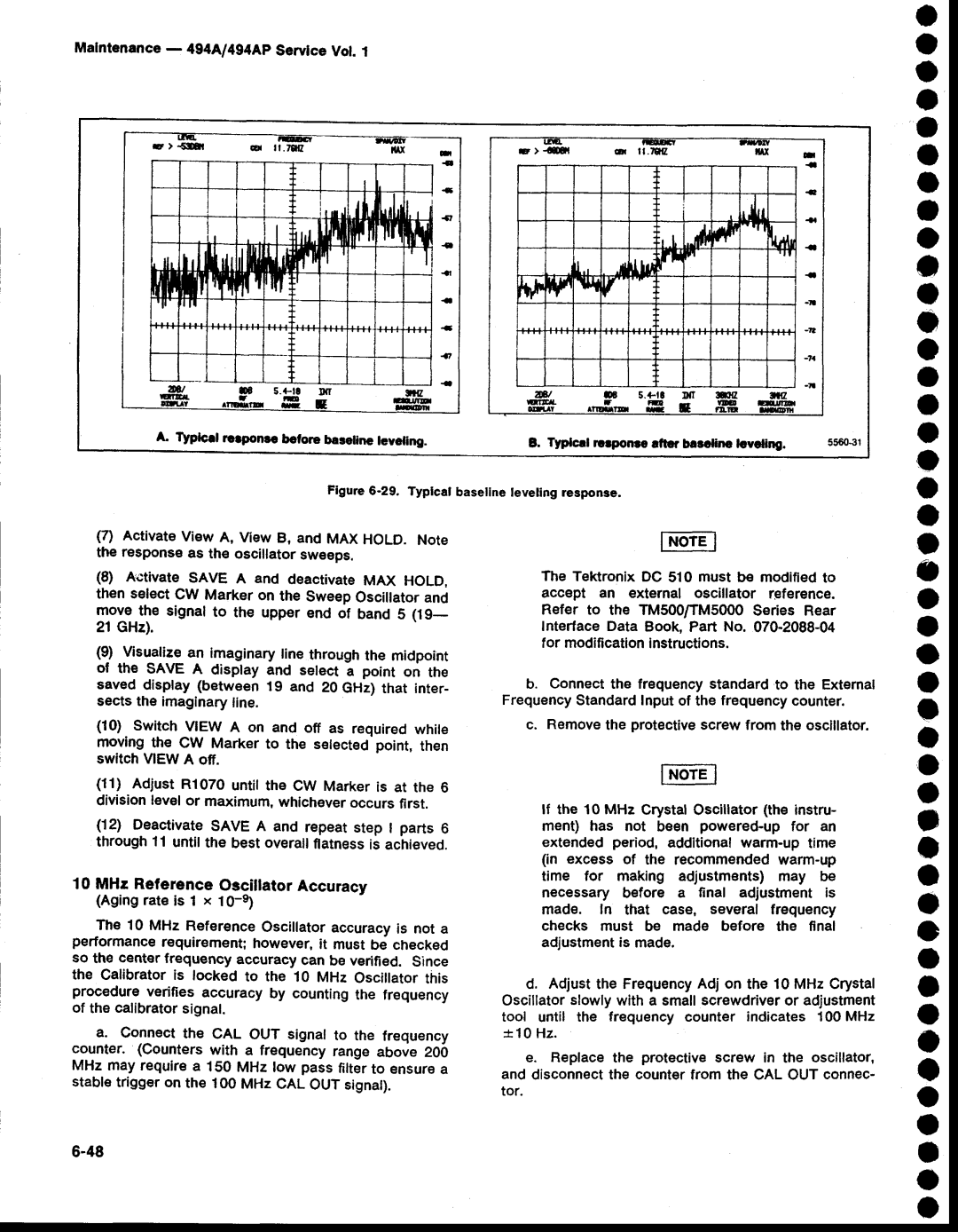 Tektronix 494AP service manual HhFr $ f, Malntenance- 494A/494ApServlce Vol, F t 