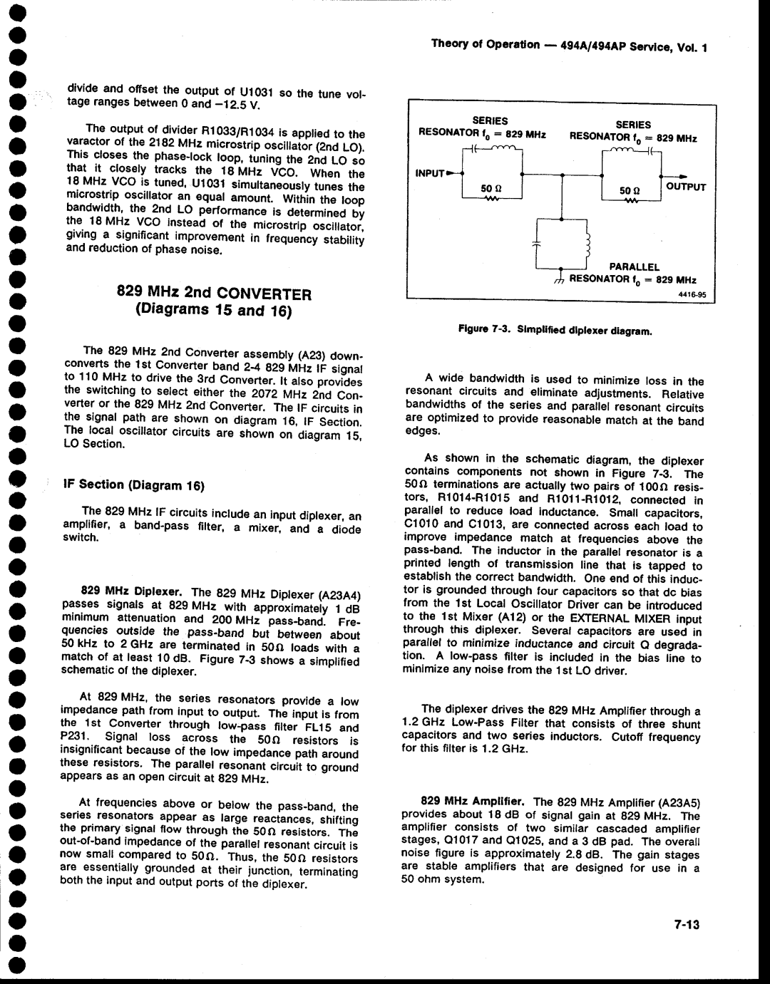 Tektronix 494AP service manual O a O o a o, MHz 2nd Converter Diagrams15 