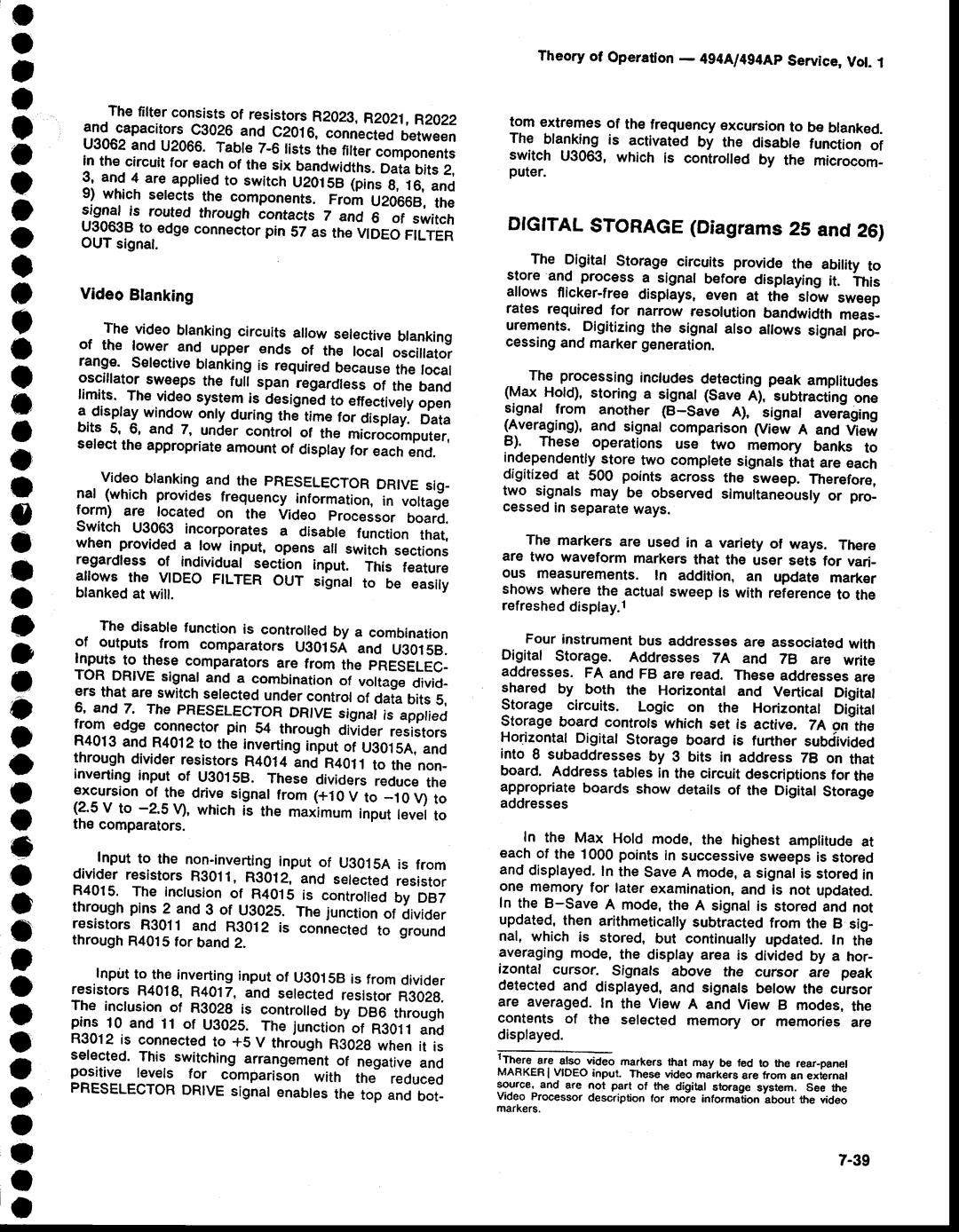 Tektronix 494AP service manual DlclTAL STORAGEDiagrams25, Sytemis desisncto opn IT,r-.,.P.,9? 