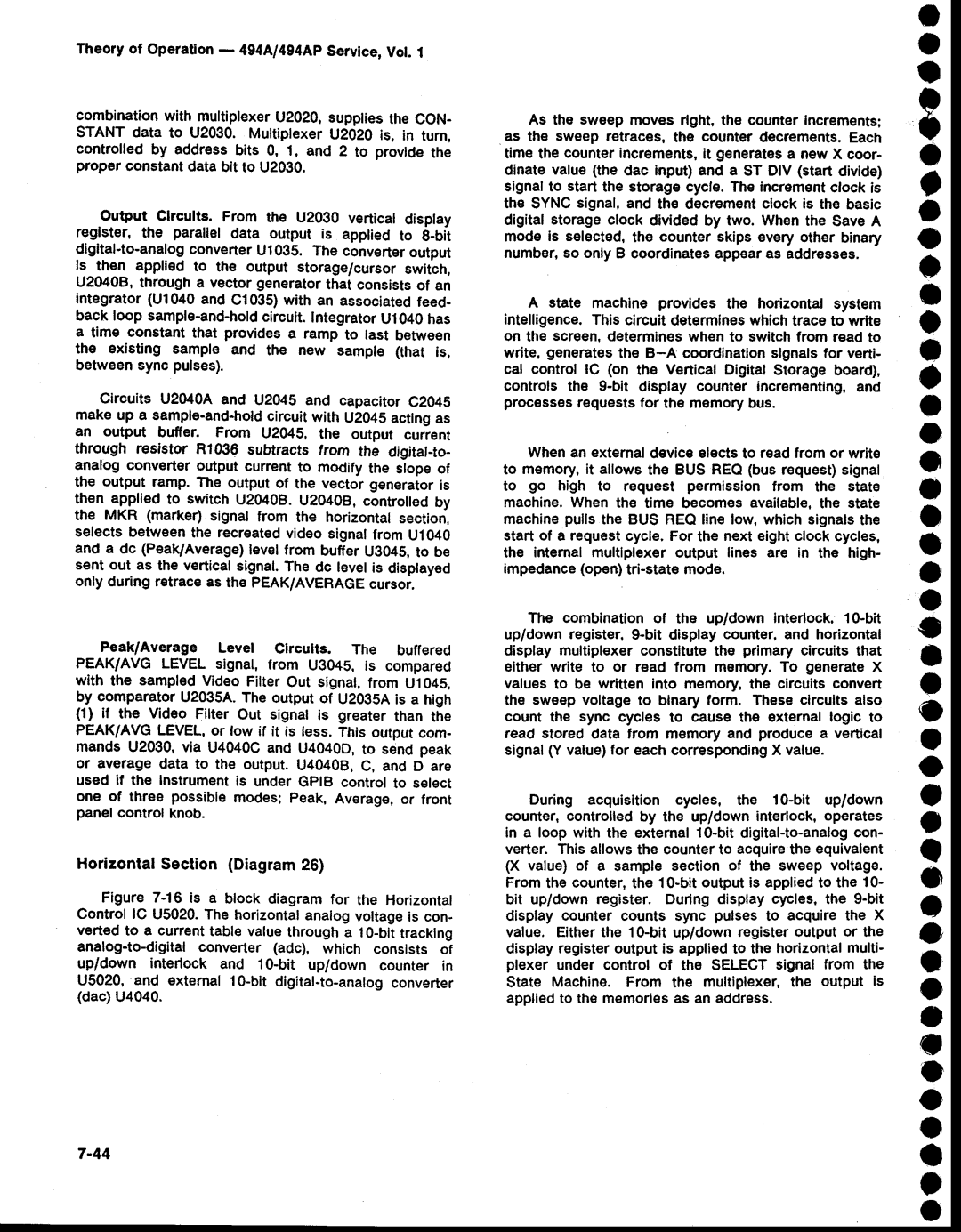 Tektronix 494AP service manual O o o o o 