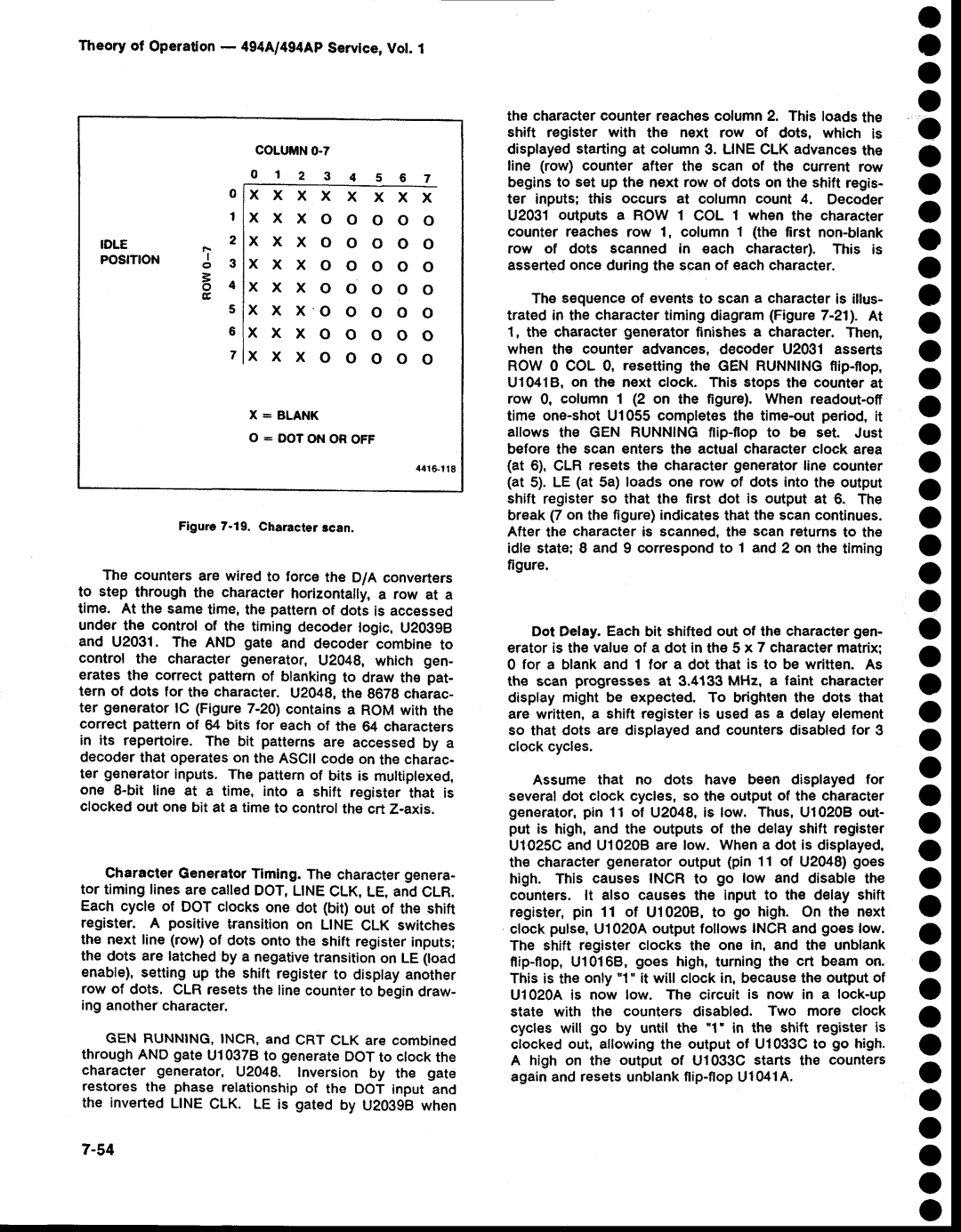 Tektronix 494AP service manual X x x x x x, X x o o o o o, X o o o o o, X . o o o o o, Xxxooooo 