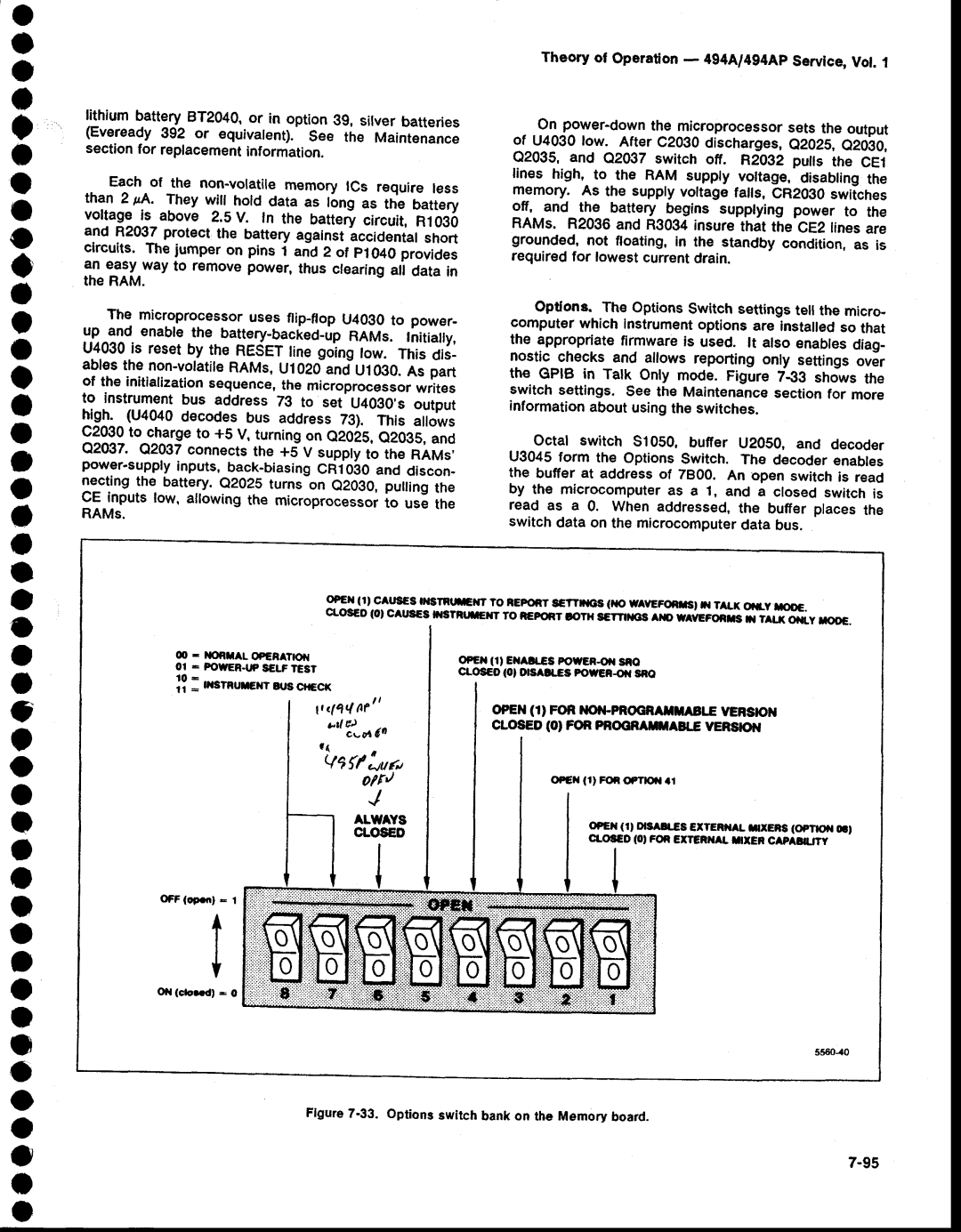 Tektronix 494AP service manual A a O o o o o, Ff nsrrrcrr qrs crccr, Lunr 