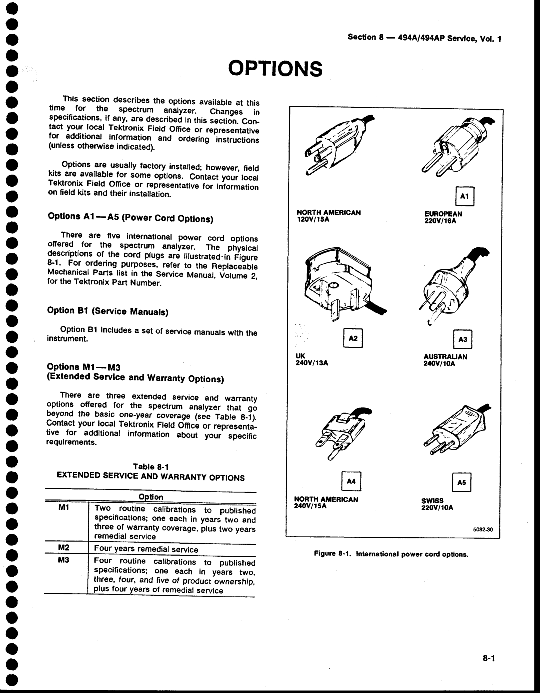 Tektronix 494AP service manual Opl ONs, RcV/134, Swtss 