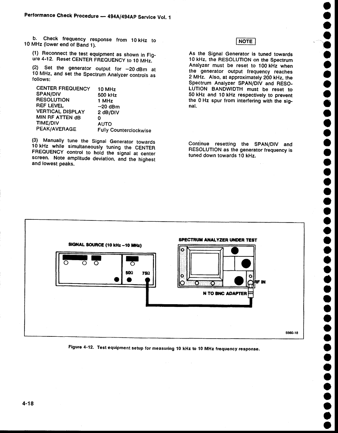 Tektronix 494AP service manual O o a o o A o, O o a a a, A o o o o o a 