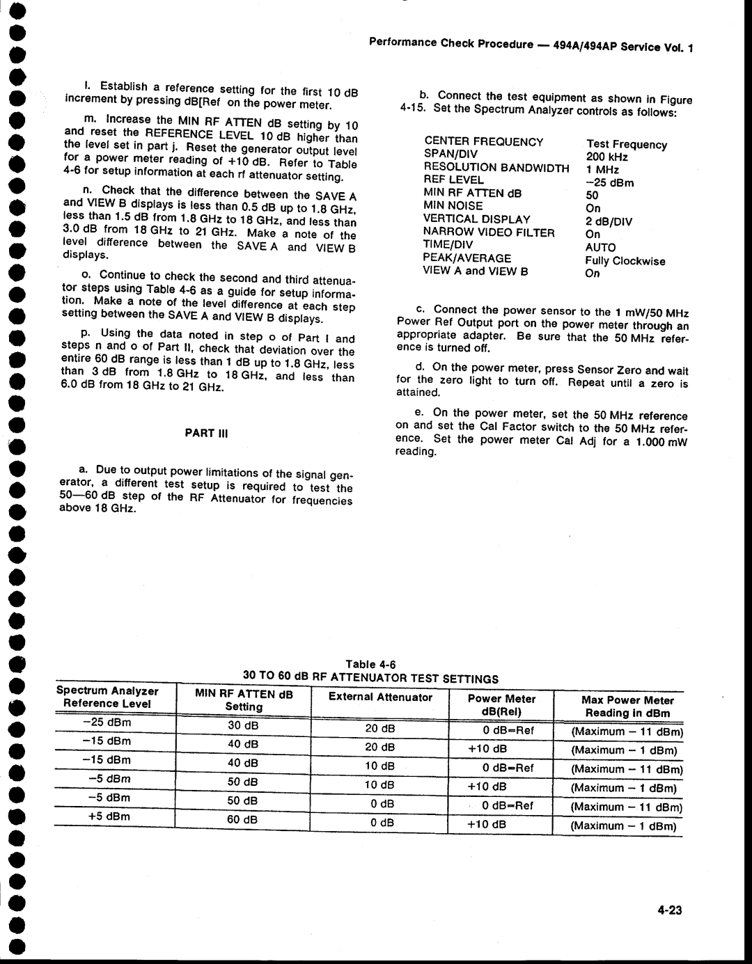 Tektronix 494AP service manual Vertical, Display 21BIDIV, Narrowvtdeofilter, TIME/DIV Auto, Partiii 