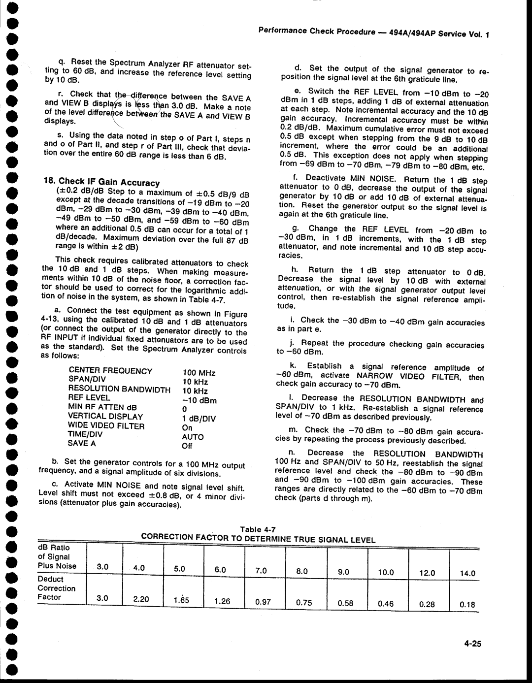 Tektronix 494AP service manual A a a o a o, Centebfreouency, Display, Widevideofilter 