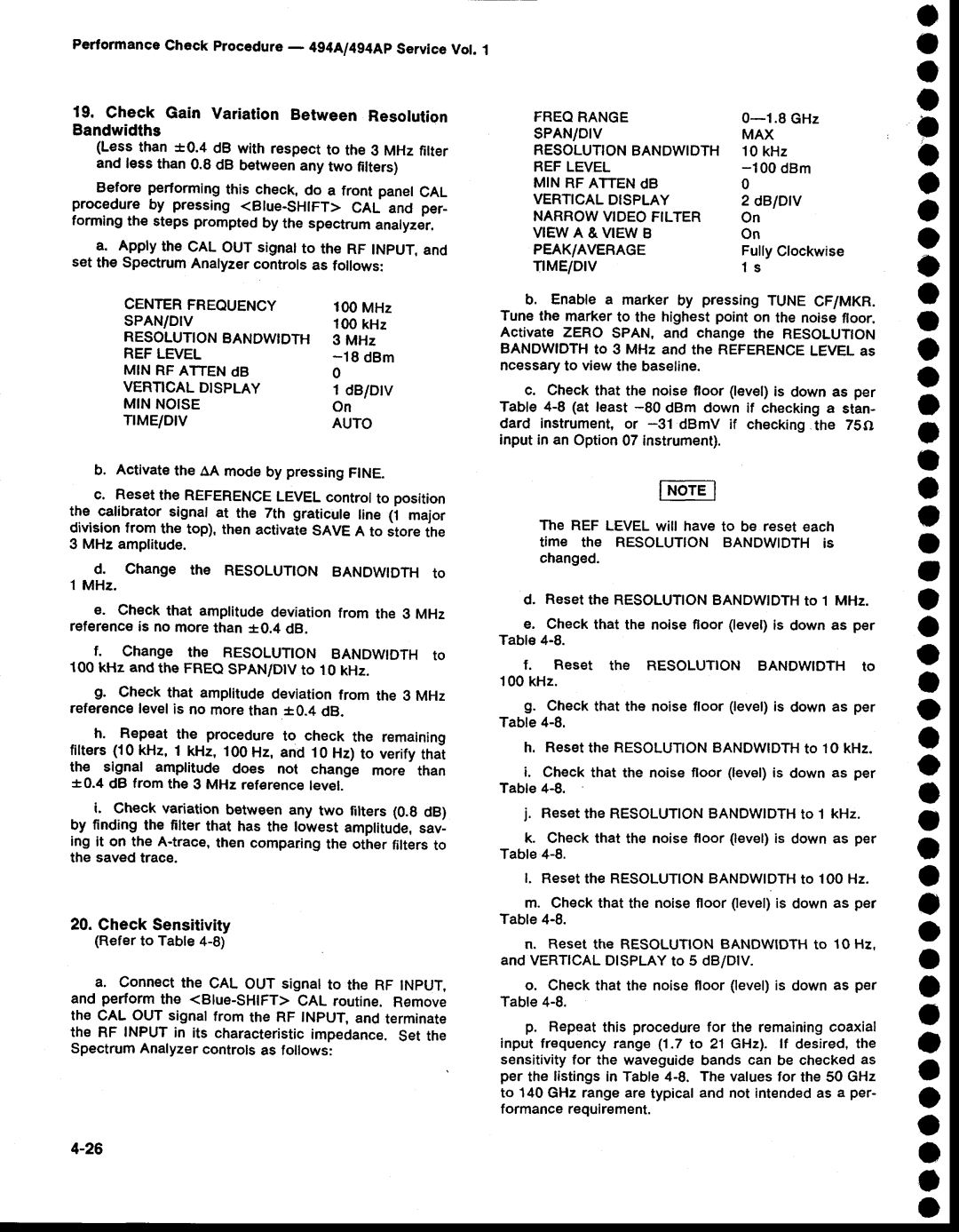 Tektronix 494AP service manual O a a o o o o a o A o o o o o, A o a, DB/Dtv 