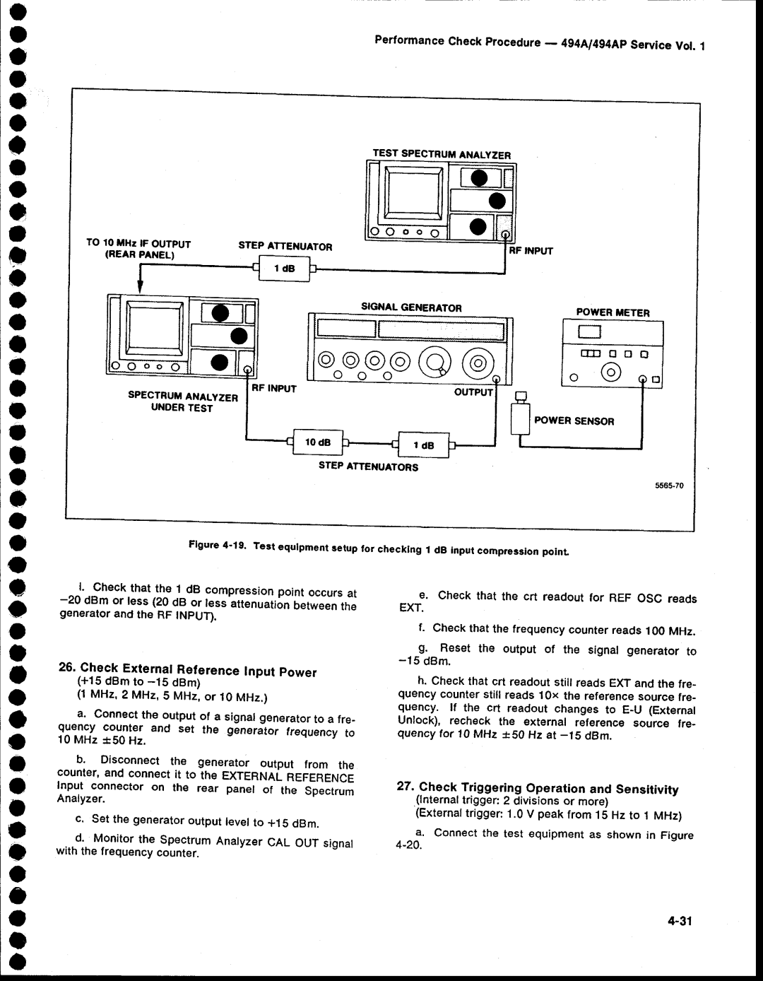 Tektronix 494AP service manual @o@o@g@@, Ext 