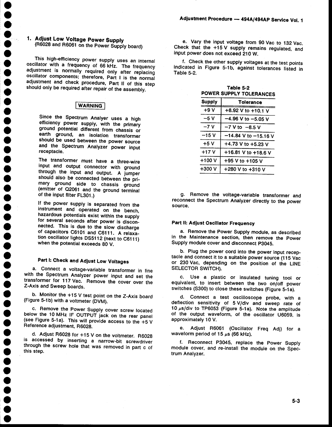 Tektronix 494AP service manual Selectorswttch 