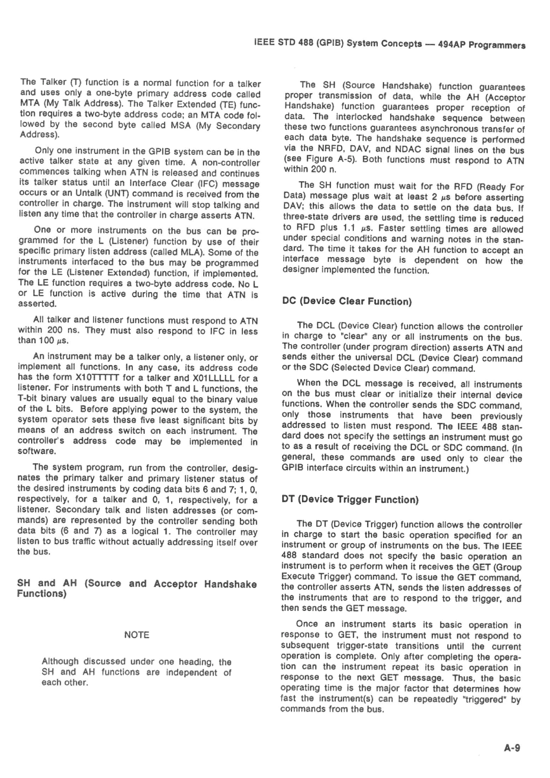 Tektronix 494AP manual 