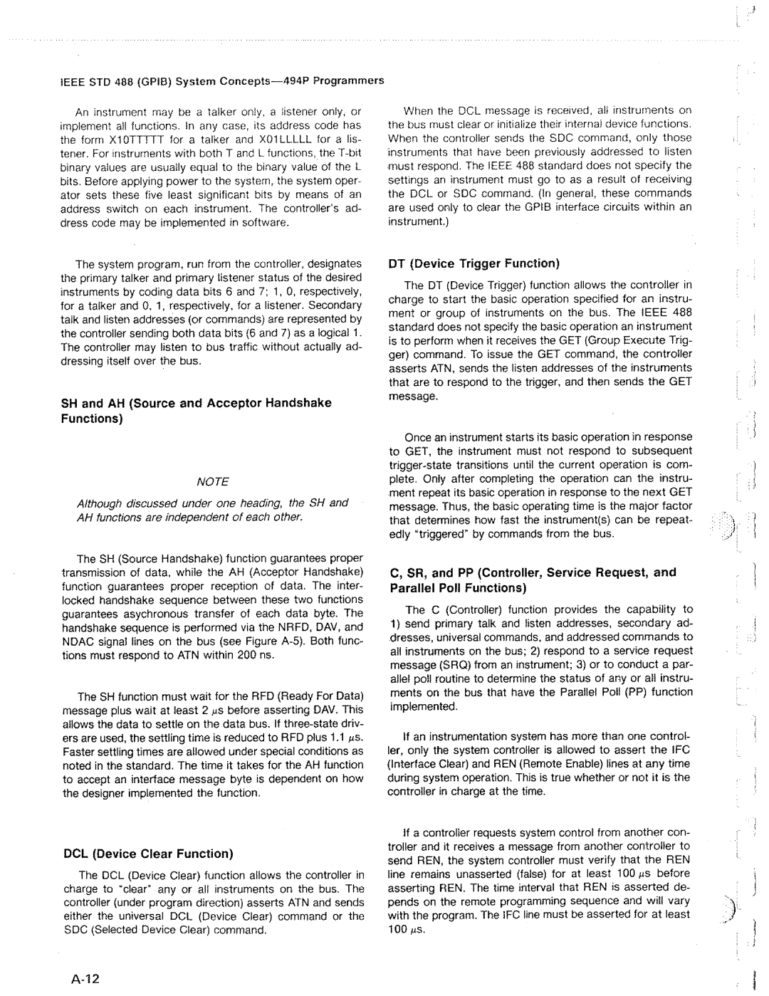 Tektronix 494P manual 