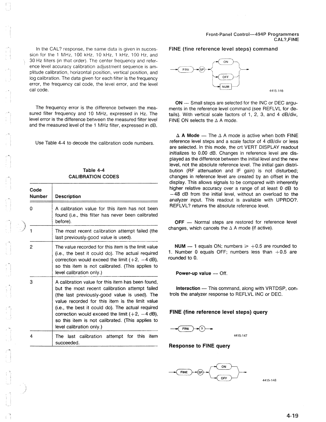 Tektronix 494P manual 