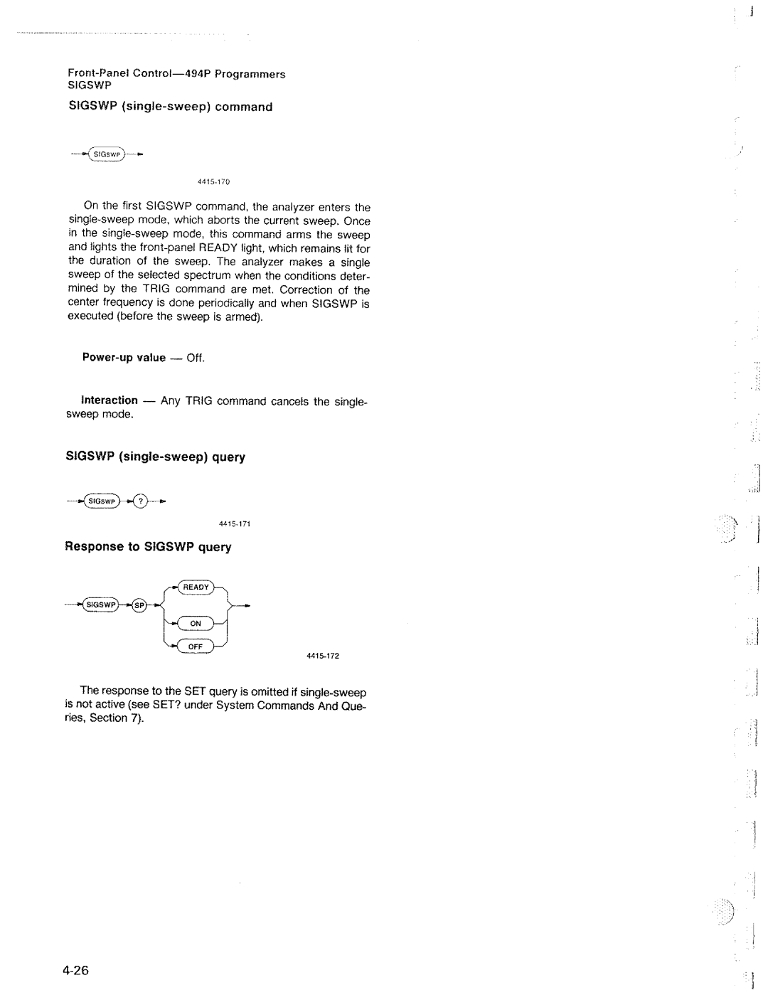 Tektronix 494P manual 