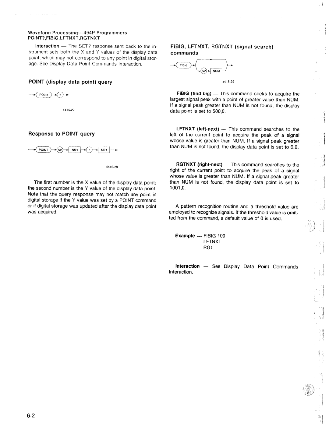 Tektronix 494P manual 