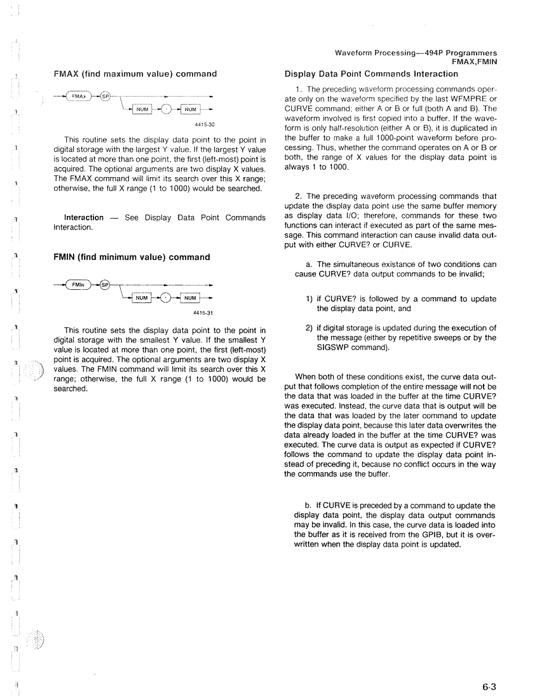 Tektronix 494P manual 