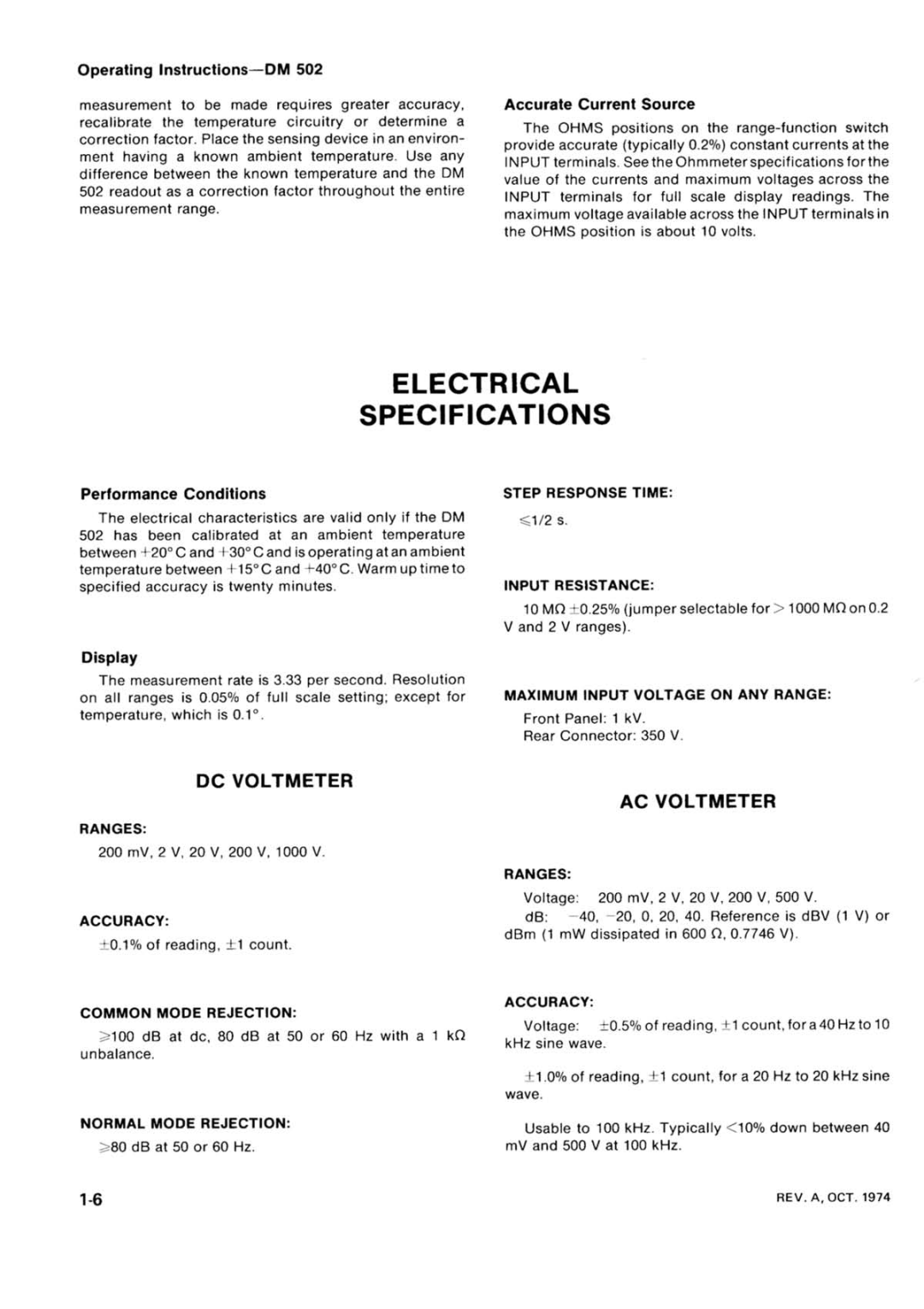 Tektronix 502 manual 