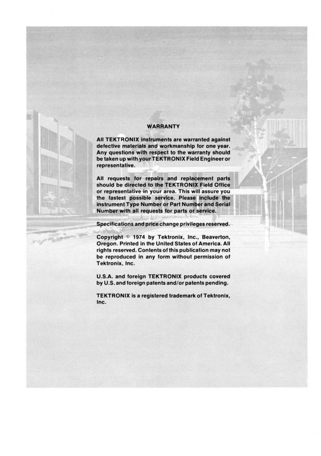 Tektronix 502 manual 