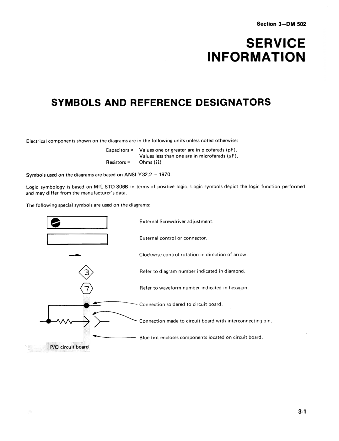 Tektronix 502 manual 