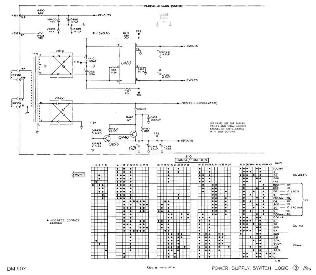 Tektronix 502 manual 