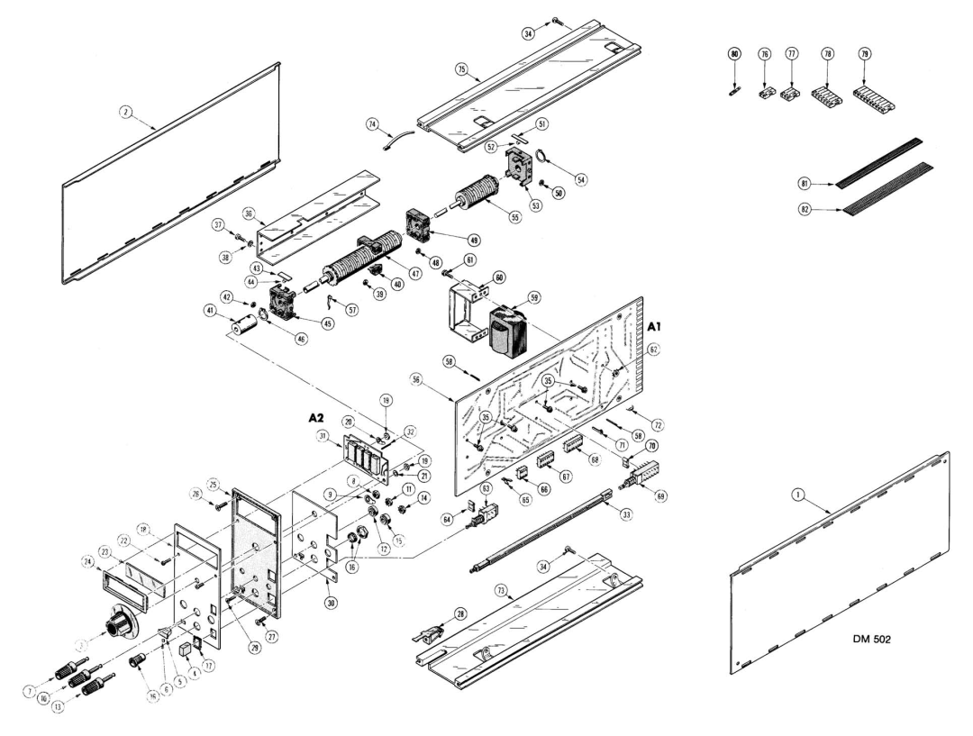 Tektronix 502 manual 