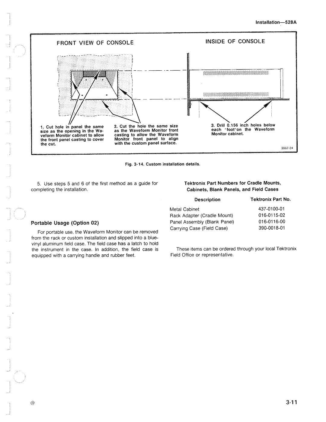 Tektronix 528A manual 