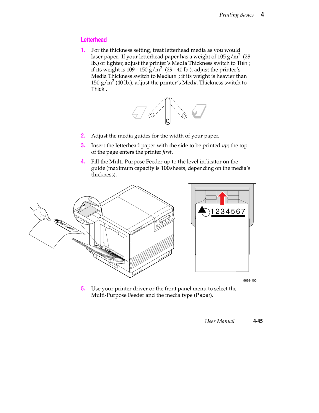 Tektronix 560 user manual 3 4 5 6, Letterhead 