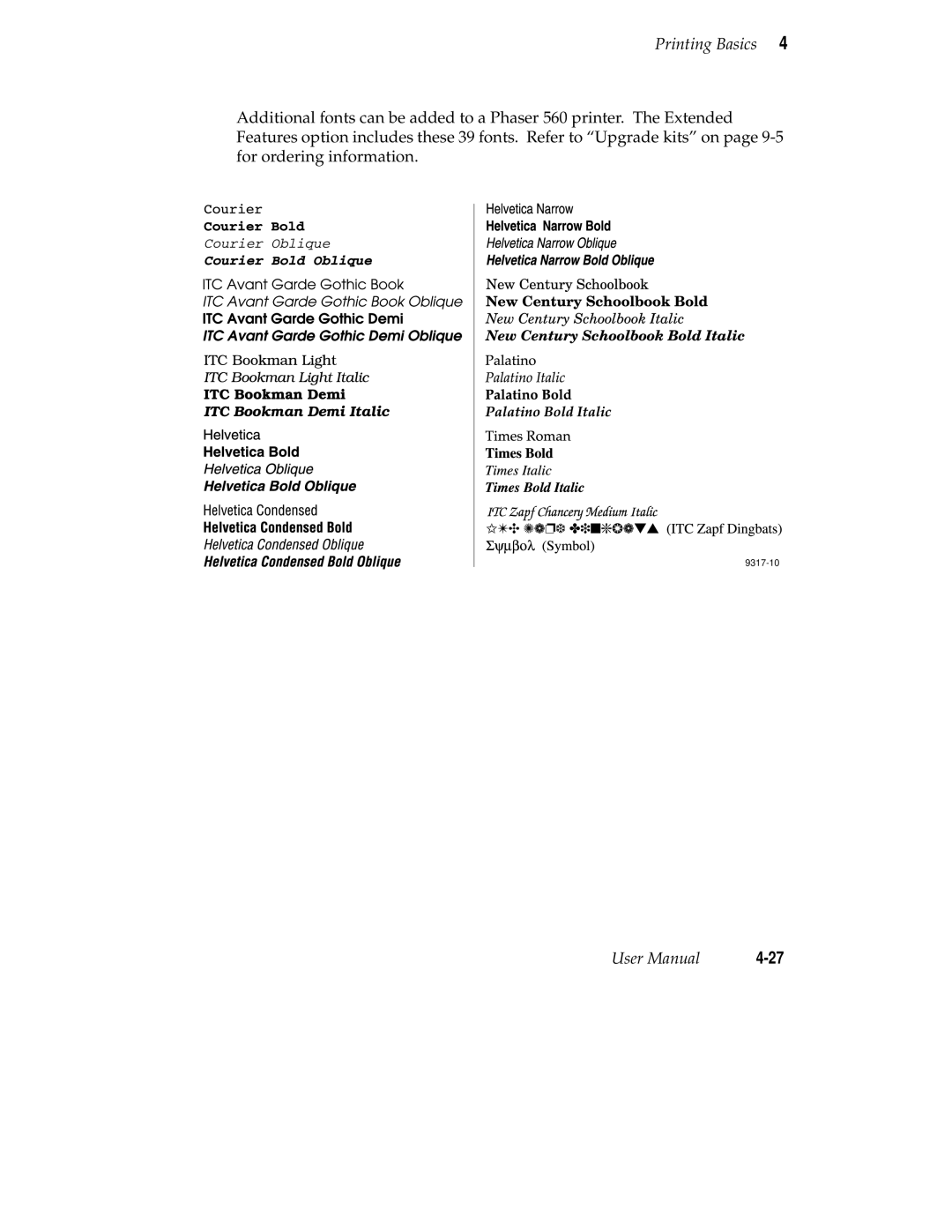 Tektronix 560 user manual 9317-10 