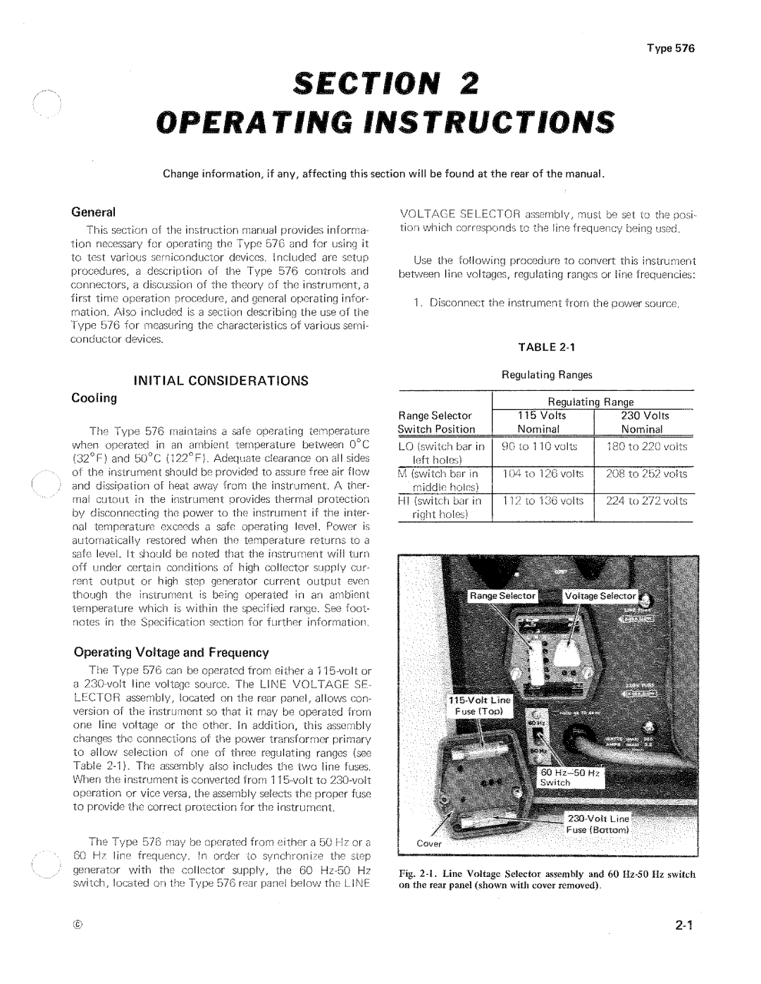 Tektronix 576 manual 