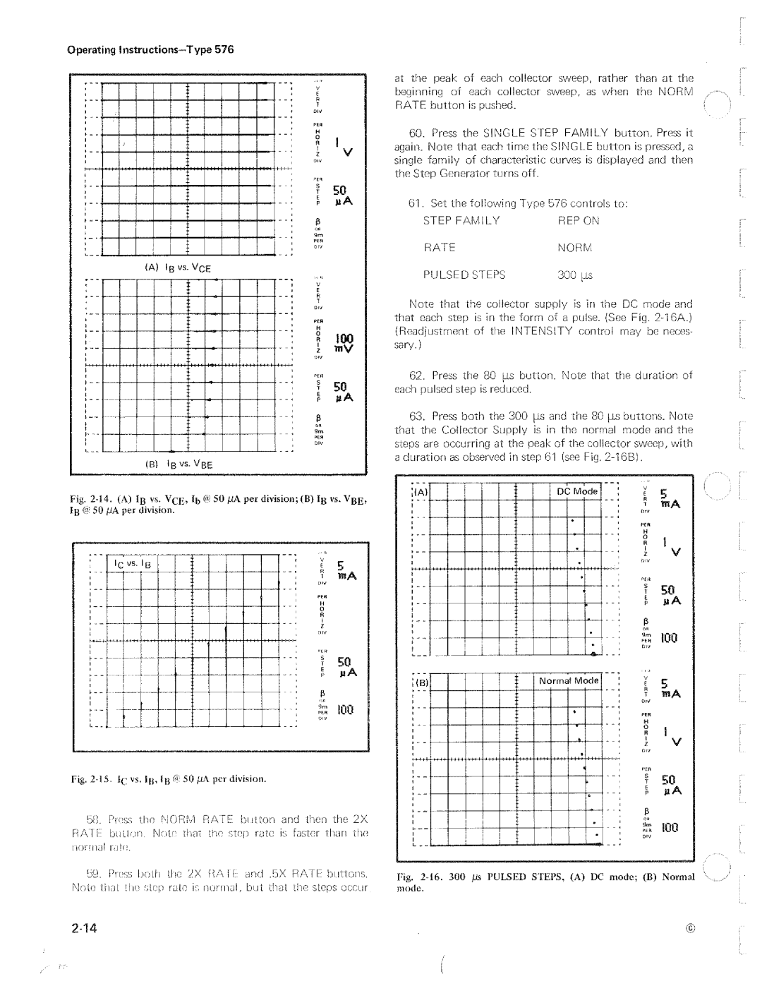 Tektronix 576 manual 