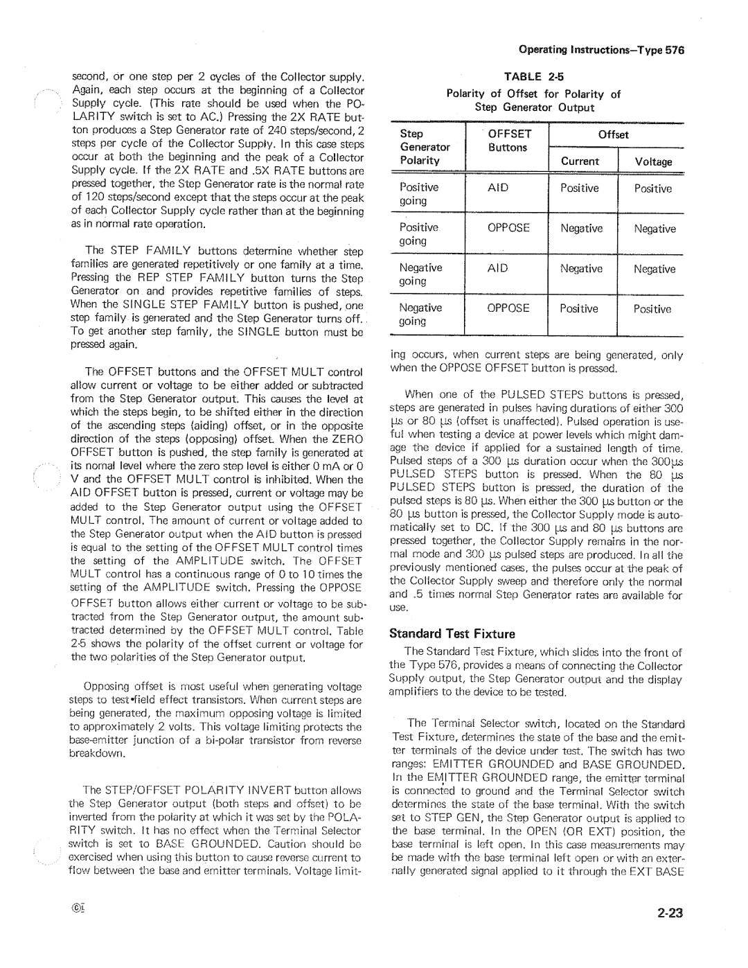 Tektronix 576 manual 