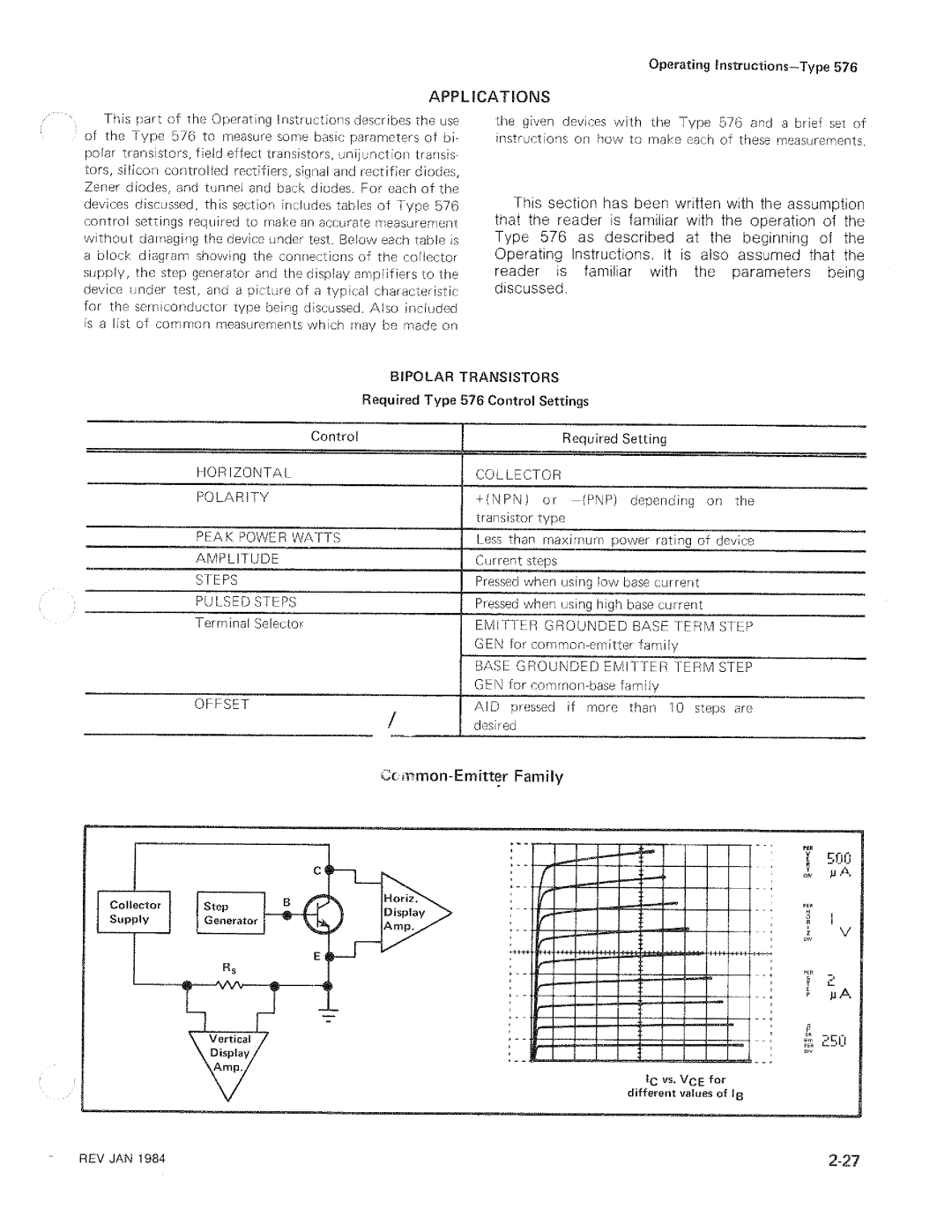 Tektronix 576 manual 