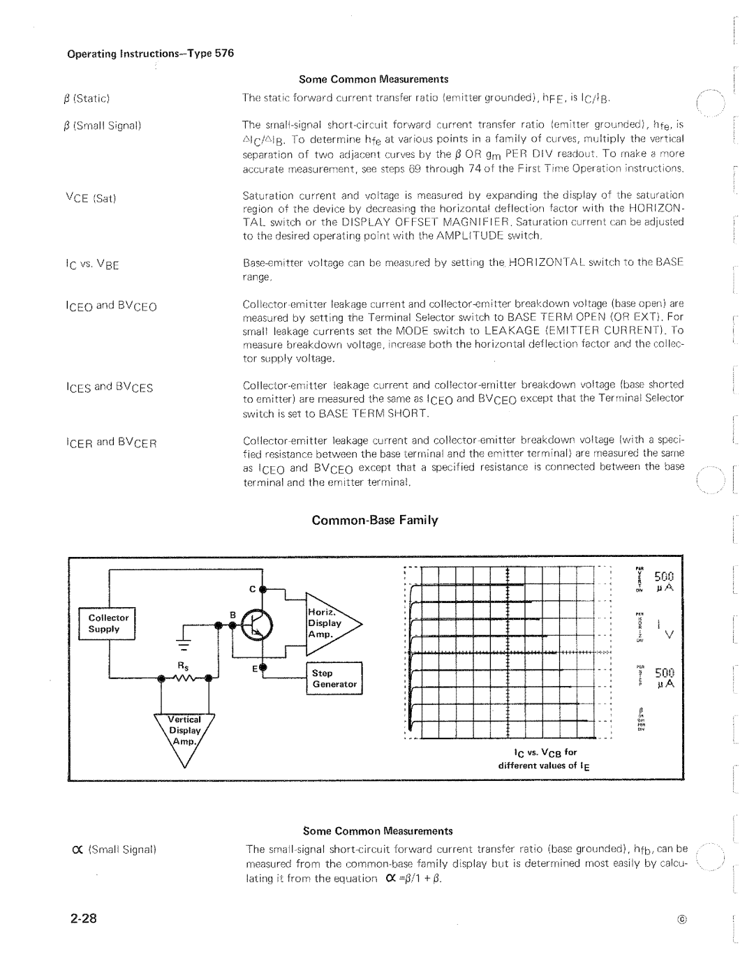 Tektronix 576 manual 