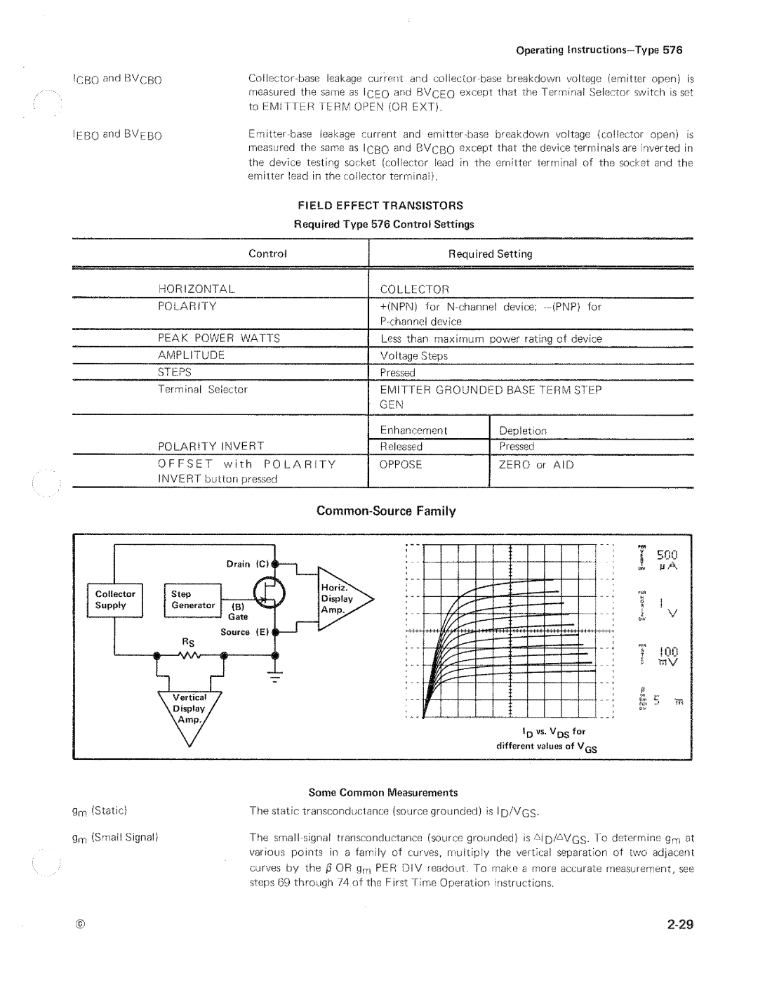 Tektronix 576 manual 